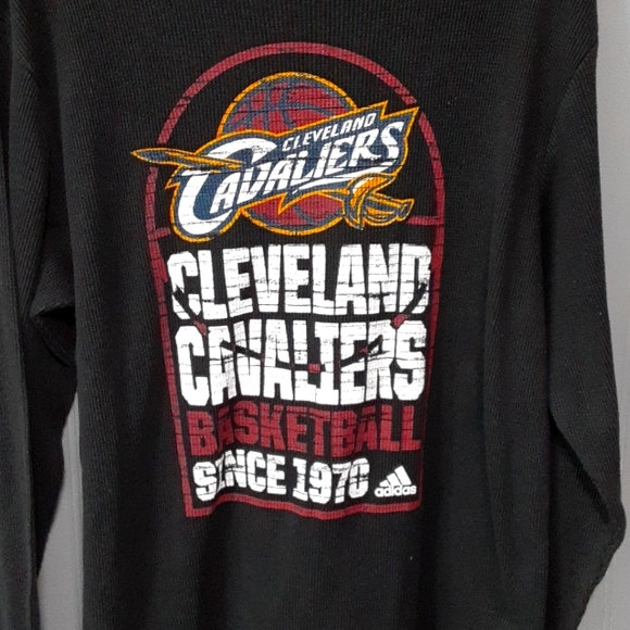 Cleveland Cavaliers Adidas Thermal Shirt - Picture 3 of 9